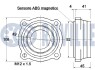 221732 Подшипник ступицы с датчиком ABS X3/F25, X4/F26 RUVILLE підбір по vin на Brocar