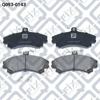 Q0930143 Колодки гальмівні передні Q-FIX подбор по vin на Brocar