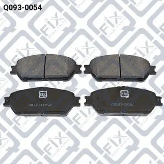 Q0930054 Колодки гальмівні передні Q-FIX підбір по vin на Brocar