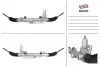 ME204 Рульова рейка з ГПК MERCEDES-BENZ C-CLASS (W203) 00-07, CLK (C209) 02-09, CLK CABRIO (A209) 03-10 MSG підбір по vin на Brocar
