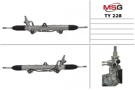 TY228 Рульова рейка з ГПК TOYOTA LAND CRUISER200 2007-, LEXUS LX570 2007- MSG підбір по vin на Brocar