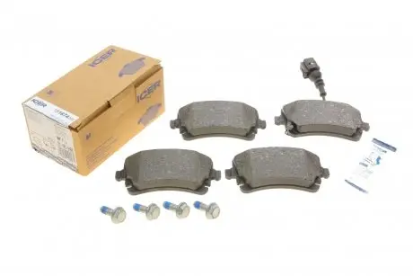 181674203 Колодки тормозные (задние) VW T5 03-15/T6 15- (+датчик) ICER подбор по vin на Brocar