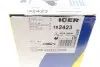 182423 Колодки гальмівні (передні) Audi A3 20-/VW Golf VIII 19-/Tiguan/Arteon 20- (+датчик) ICER підбір по vin на Brocar