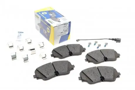 182423 Колодки гальмівні (передні) Audi A3 20-/VW Golf VIII 19-/Tiguan/Arteon 20- (+датчик) ICER підбір по vin на Brocar
