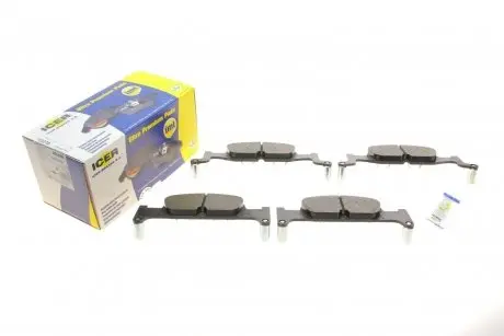 182279 Колодки гальмівні (передні) Audi A4/A5/A6/A7/Q5 15- ICER підбір по vin на Brocar