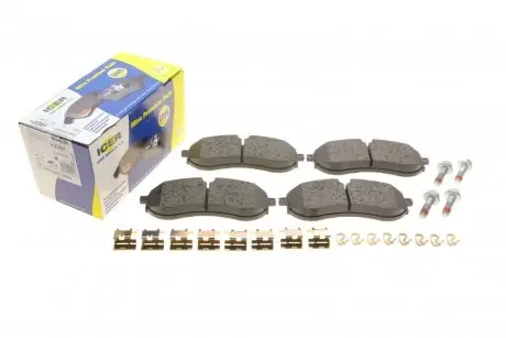 142381 Колодки тормозные (задние) VW Crafter 16- ICER підбір по vin на Brocar