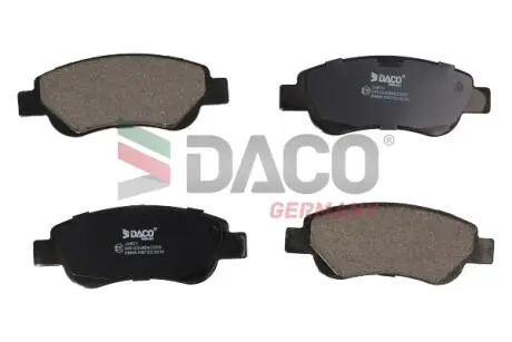 324572 Колодки гальмівні дискові пер. DACO підбір по vin на Brocar