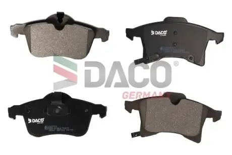 322703 Колодки гальмівні дискові пер. DACO підбір по vin на Brocar