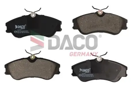 321937 Колодки гальмівні дискові пер. DACO підбір по vin на Brocar