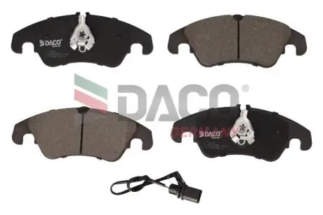 320211 Колодки гальмівні дискові пер. DACO підбір по vin на Brocar