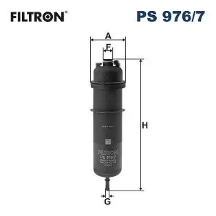 PS9767 Фільтр палива FILTRON підбір по vin на Brocar