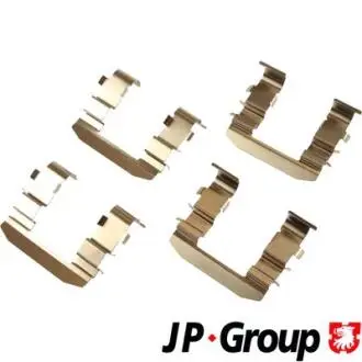 3564003510 GROUP HYUNDAI К-т установочный пер. торм. колодок VELOSTER 45078GDI 11-17, i30 45078 07-11, JP GROUP подбор по vin на Brocar