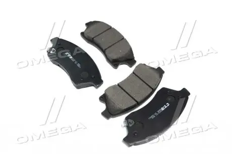 GK0449 Колодки гальм CHEVROLET CRUZE 09- OPEL ASTRA J передн. (вир-во CTR) CTR подбор по vin на Brocar