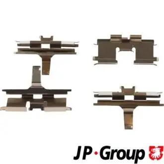 6364002410 GROUP DAEWOO К-т устанорвочный торм. колодок Lacetti, Nubira JP GROUP підбір по vin на Brocar