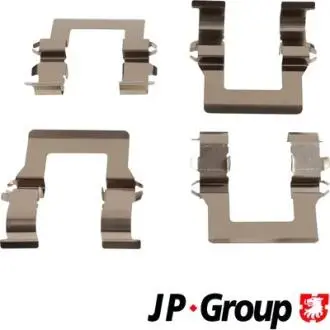 3964002210 Монтажний к-кт гальмівних колодок LANCER/OUTLANDER/PAJERO 98- JP GROUP підбір по vin на Brocar