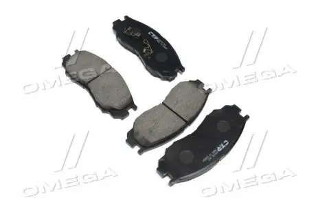 GK0620 Колодки гальм MITSUBISHI L200, L400 передн. (вир-во CTR) CTR підбір по vin на Brocar