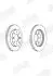 562977JC ROVER Торм. диск перед. CITYROVER 45017 Elegance 45049 JURID підбір по vin на Brocar