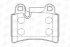 573297CH Гальмівні колодки задн.Touareg 02- (сист.Brembo) CHAMPION підбір по vin на Brocar