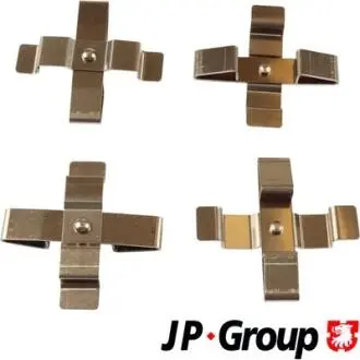 1164006910 GROUP VW К-т установочный торм. колодок TOUAREG JP GROUP підбір по vin на Brocar