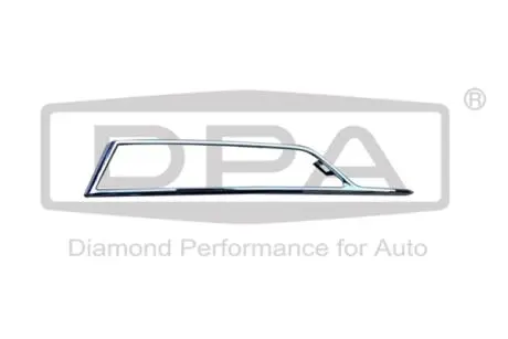 88531826802 Накладка решетки бампера правая хром Skoda Octavia (20-) (88531826802) DPA DPA подбор по vin на Brocar