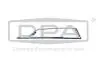 Накладка решетки бампера левая хром Skoda Octavia (20-) (88531826702) DPA 88531826702