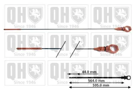 QOD112 Щуп масляний QUINTON HAZELL підбір по vin на Brocar
