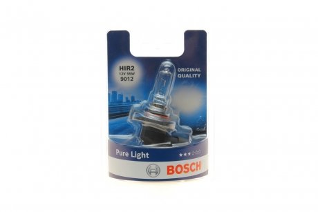 1987301039 Автолампа HIR2 12V 55W PX22d Pure Light BOSCH подбор по vin на Brocar