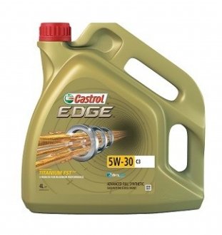 EDG53C34X4 4л EDGE Titanium 5W-30 C3 Олива синт. ACEA C3,API SN/CF, BMW LL-04, dexos2, CASTROL підбір по vin на Brocar