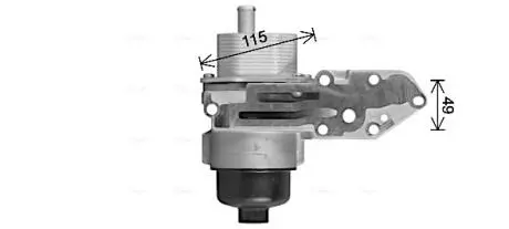 FD3669H Радіатор масляний FORD TRANSIT 2.2/2.4 TDCi +06 (вир-во AVA) AVA COOLING подбор по vin на Brocar