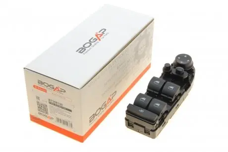 B7358130 Кнопка стеклоподъемника (L) BMW 3 (E90) 03-11 M47/M57/N45/N47/N52/N53/N54/N55/N57 (блок) BOGAP подбор по vin на Brocar