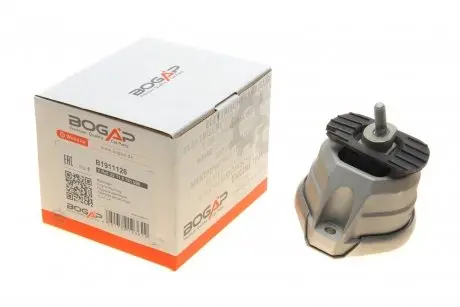B1911126 Подушка двигуна (R) BMW 5 (E60/E61/E63)/6 (E64) 2.2/2.5/3.0 01-10 (M54/N52) BOGAP підбір по vin на Brocar