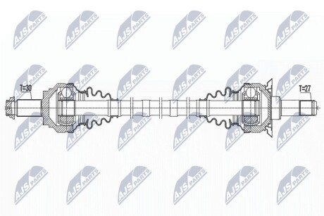 NPWBM189 ПОЛУОСЬ NTY підбір по vin на Brocar