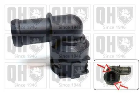 QTH1044CF Патрубок QUINTON HAZELL підбір по vin на Brocar