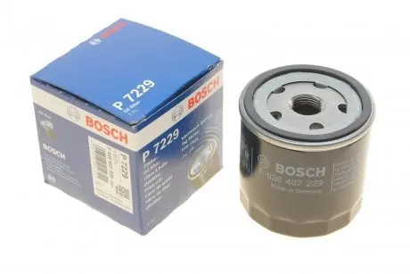 F026407229 Фільтр масляний Jeep Cherokee/Wrangler 2.0-3.8 86- BOSCH підбір по vin на Brocar