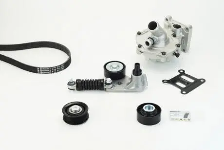 6PK1642WP2 Комплект (ремінь+ролики+помпа) CONTITECH підбір по vin на Brocar