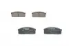 0986494530 Гальмівні колодки передн. NISSAN BLUBIERD 80- BOSCH підбір по vin на Brocar