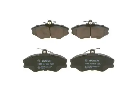 0986424368 Гальмівні колодки перед. HYUNDAI H100 93- BOSCH підбір по vin на Brocar