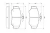 0986424368 Тормозные колодки перед. HYUNDAI H100 93- BOSCH підбір по vin на Brocar