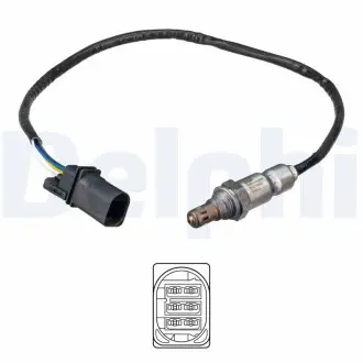 ES2105612B1 Лямбда-зонд А3/А4/Q2 16-. SKODA, VW DELPHI підбір по vin на Brocar