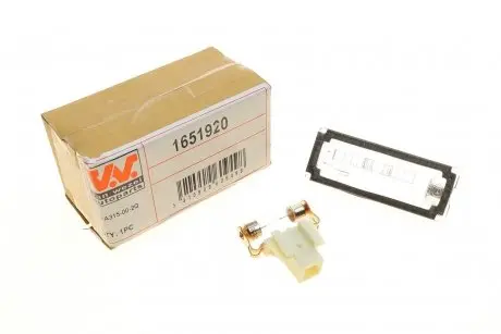 1651920 Підсвітка номера Citroen Jumper/ Fiat Ducato/ Peugeot Boxer 06- VAN WEZEL підбір по vin на Brocar