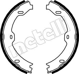 530243 Комплект тормозных колодок, стояночная тормозная система METELLI подбор по vin на Brocar