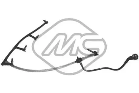 92083 Hose, fuel overflow/Mixture Formation METALCAUCHO підбір по vin на Brocar
