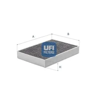 5443000 Фільтр, повітря у салоні UFI підбір по vin на Brocar