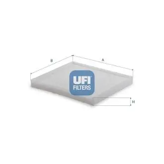 5353400 Фільтр, повітря у салоні UFI підбір по vin на Brocar