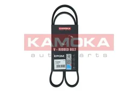 7016050 Поліклиновий ремінь KAMOKA підбір по vin на Brocar