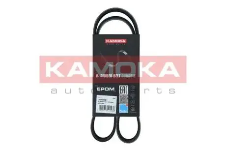 7016031 Поліклиновий ремінь KAMOKA підбір по vin на Brocar