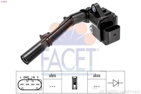 96526 Автозапчастина FACET подбор по vin на Brocar