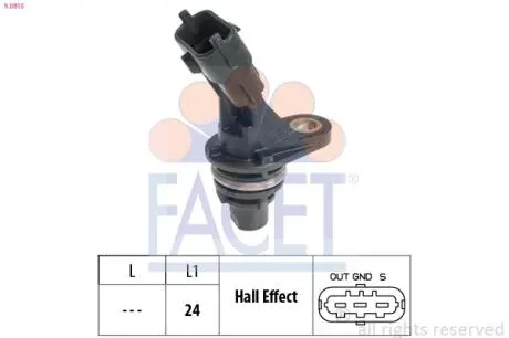 90815 Автозапчастина FACET підбір по vin на Brocar