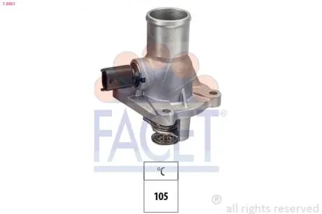 78861 Автозапчастина FACET підбір по vin на Brocar