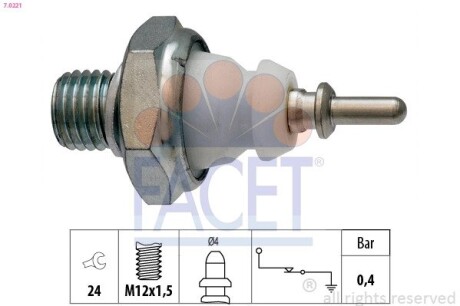 70221 Автозапчастина FACET подбор по vin на Brocar